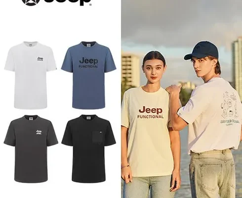 다른 고객님들도 많이 보고 있는 O JEEP 남성 24SS COOL SORONA 반팔 티셔츠 4종 추천