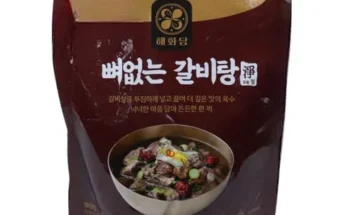 망설일수록 손해보는 이영자의 뼈없는갈비탕 900g x 8팩 총7.2kg 리뷰