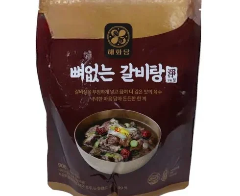 망설일수록 손해보는 이영자의 뼈없는갈비탕 900g x 8팩 총7.2kg 리뷰