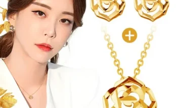 놓치면 후회할 24K 순금 골드클로버 목걸이  14K 2캐럿 포인트 귀걸이  14K 8mm 진주 귀걸이 Top8추천