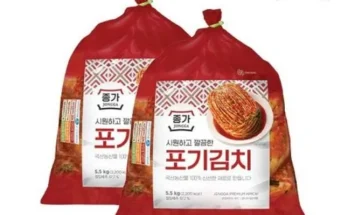 정말 놓치기 아까운  종가 중부식 포기김치 11kg (5.5kg X 2 추천