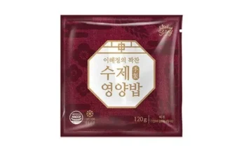 백화점에서 난리난 빅마마 이혜정의 꽉찬 수제 영양밥 120g x20개 추천