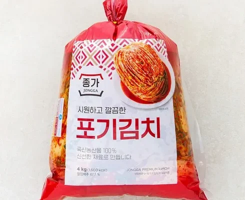 이번주 추천상품  종가 중부식 포기김치 11kg (5.5kg X 2 추천